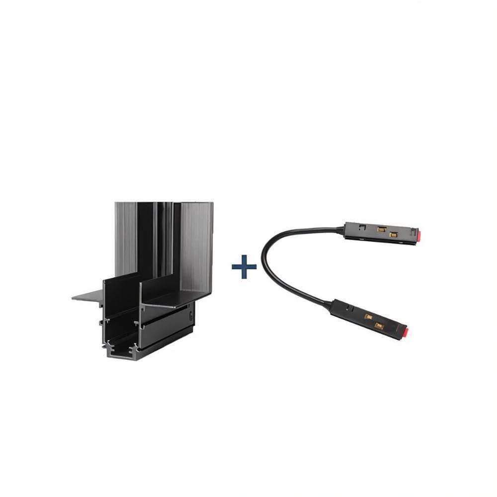 Modern Metal Track Light System Magnetic Mount View 33