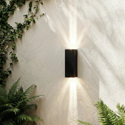 Modern Metal Wall Lamp Dual Beam Aperture LED Angle