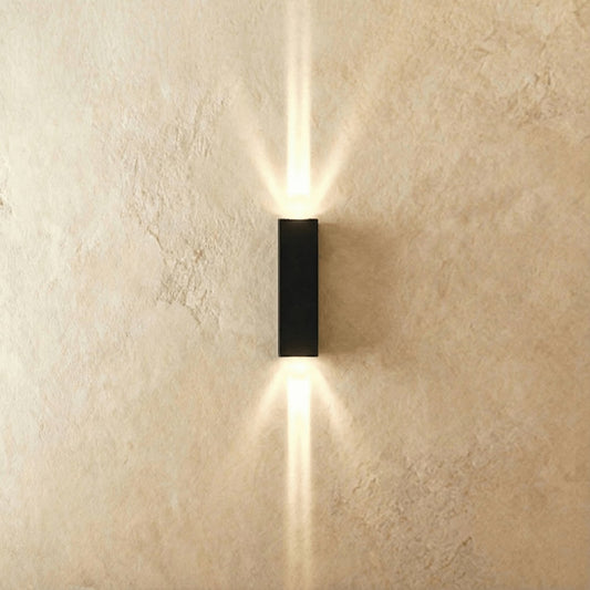 Modern Metal Wall Lamp Dual Beam Aperture LED Hero