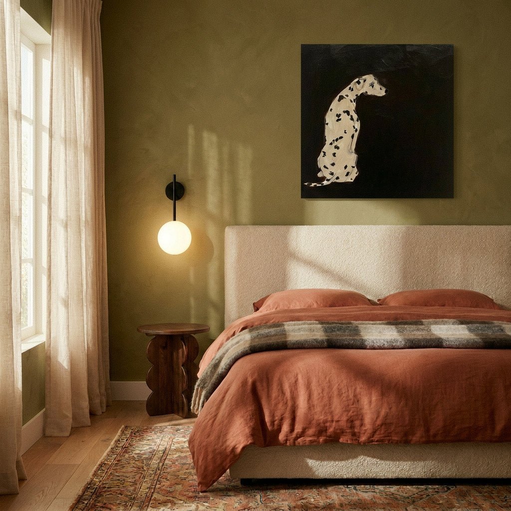 Modern Metal Wall Lamp Frosted Globe Stem View 21