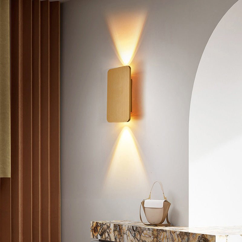 Modern Metal Wall Lamp LED Dual Aperture Alternate