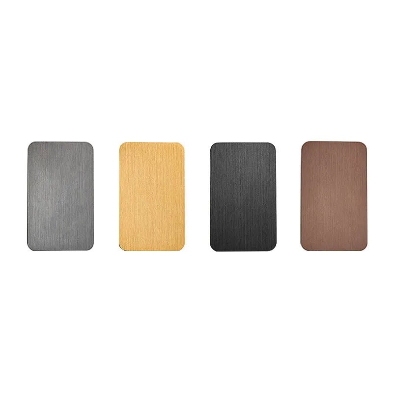 Modern Metal Wall Lamp LED Dual Aperture Detail