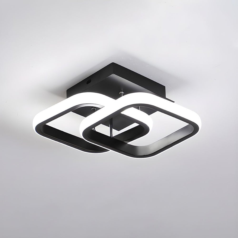 Modern Metal White LED Ceiling Light Full