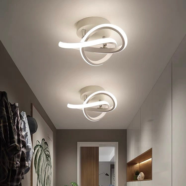 Modern Metal White LED Ceiling Light View 14