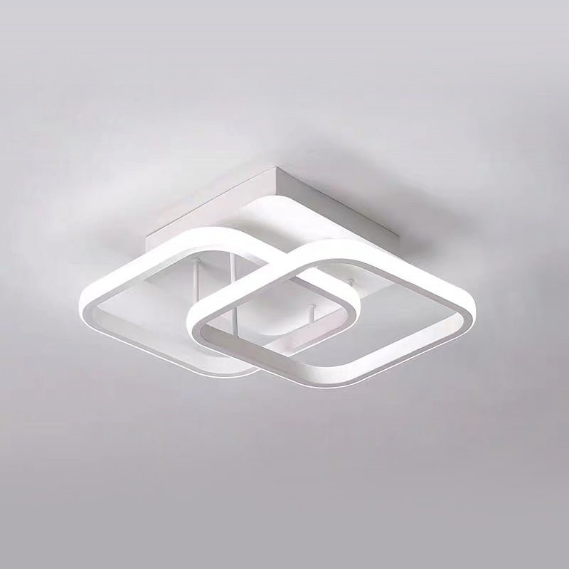 Modern Metal White LED Ceiling Light View 18