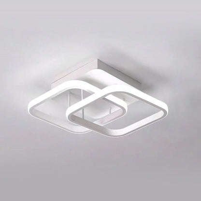 Modern Metal White LED Ceiling Light View 18