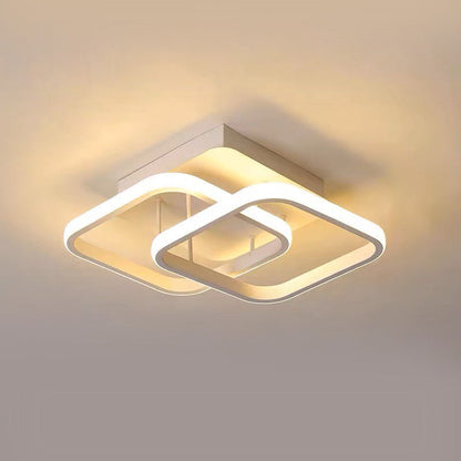 Modern Metal White LED Ceiling Light View 19