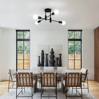 Modern Nordic Black Ceiling Lights View 20