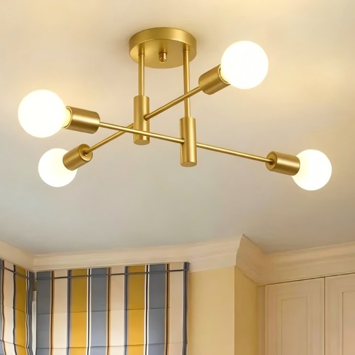 Modern Nordic Black Ceiling Lights View 30