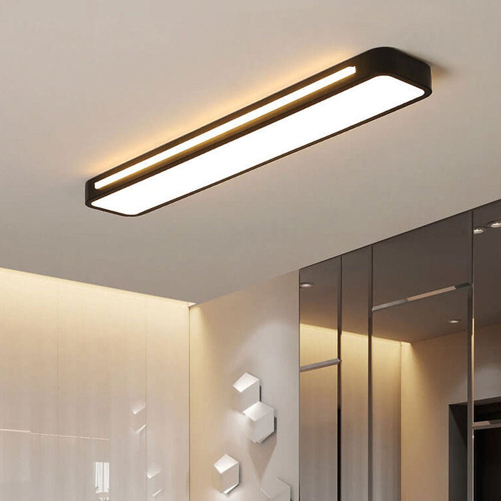 Modern Nordic Minimalist Long LED Ceiling Lighting Alternate