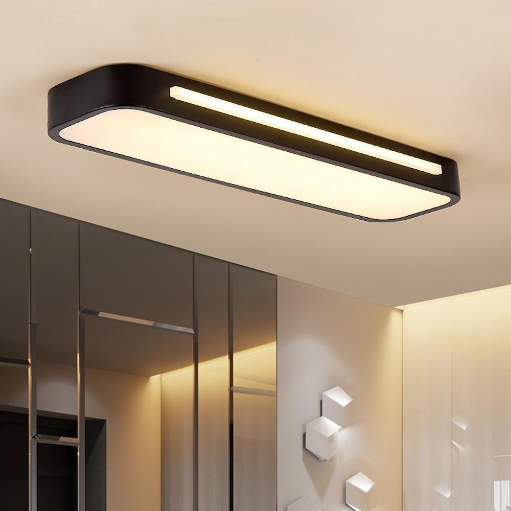 Modern Nordic Minimalist Long LED Ceiling Lighting Hero
