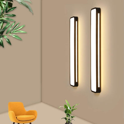 Modern Nordic Minimalist Long LED Ceiling Lighting View 13