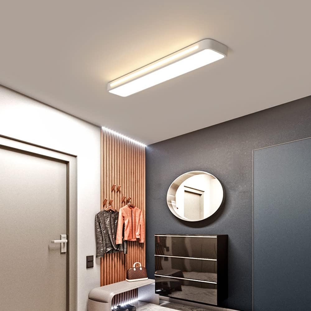 Modern Nordic Minimalist Long LED Ceiling Lighting View 20