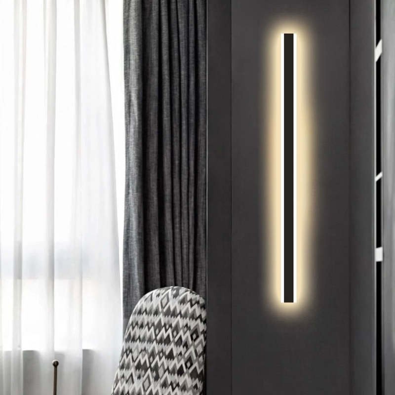 Modern Outdoor Wall Lamp LED Linear Bar View 14