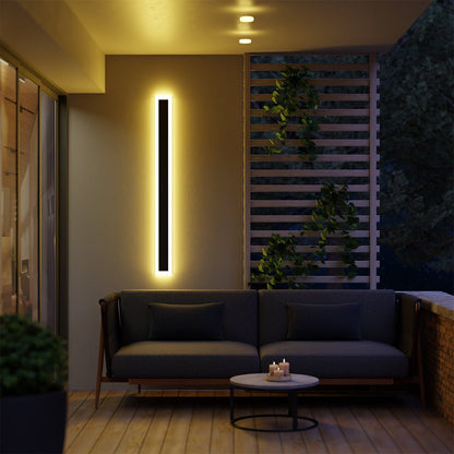 Modern Outdoor Wall Lamp LED Linear Bar View 20