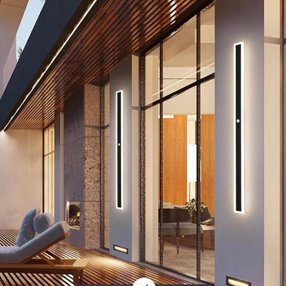 Modern Outdoor Wall Lamp LED Linear Bar View 21