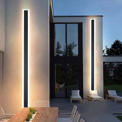 Modern Outdoor Wall Lamp LED Linear Bar View 23