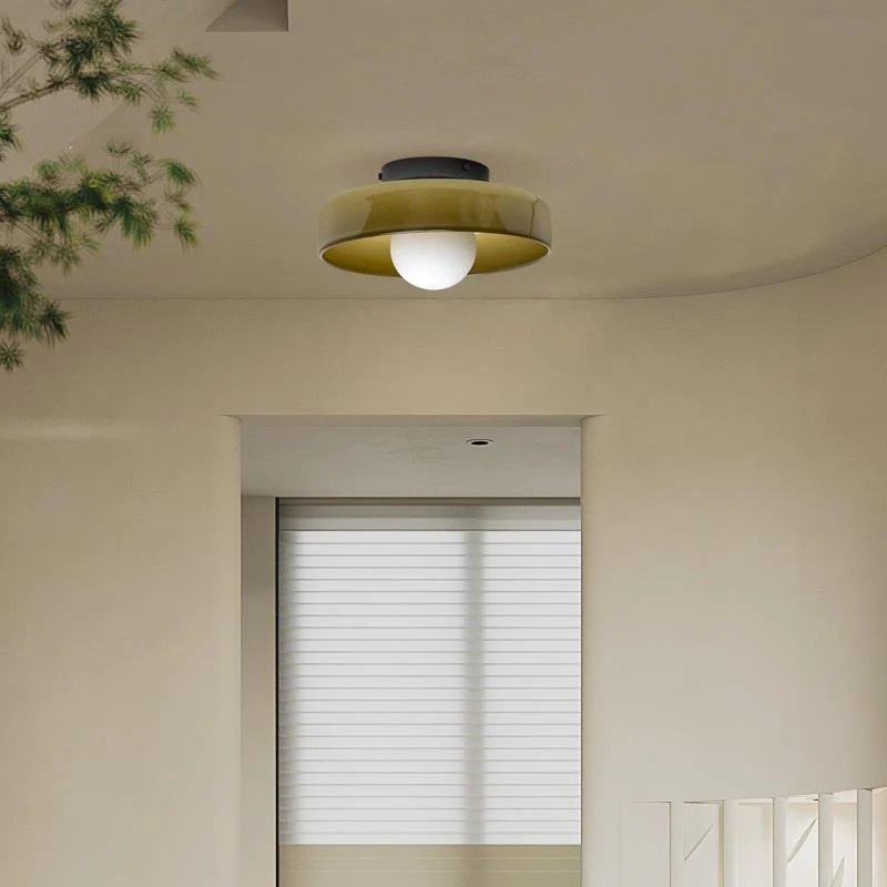 Modern Round Flush Mount Kitchen Flush Ceiling Light Detail