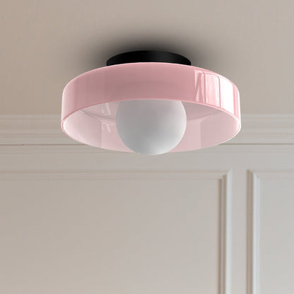 Modern Round Flush Mount Kitchen Flush Ceiling Light View 29