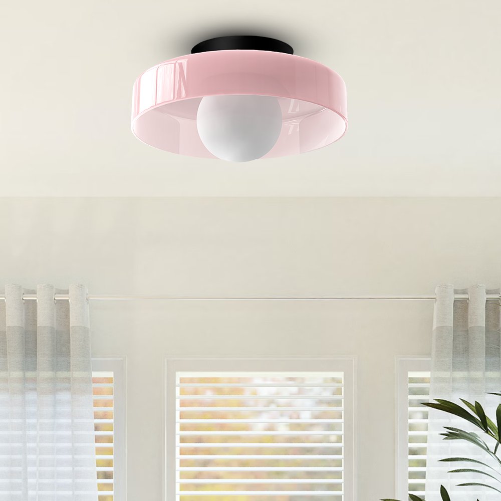 Modern Round Flush Mount Kitchen Flush Ceiling Light View 30