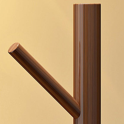 Modern Timber Coat Rack Tree Branch Stand View 11