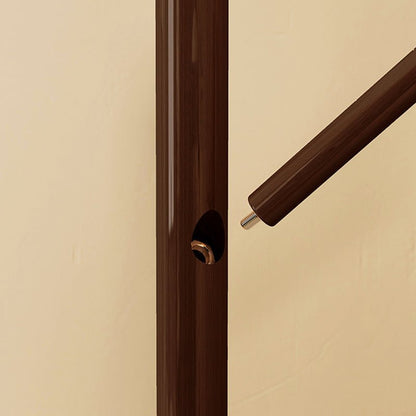 Modern Timber Coat Rack Tree Branch Stand View 12