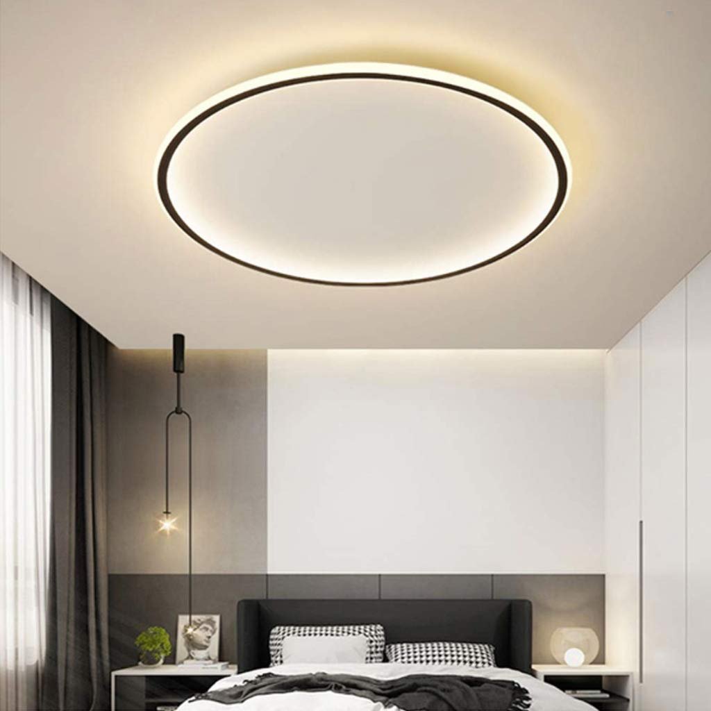 Modern Ultra-thin Round Low Ceiling Light Full