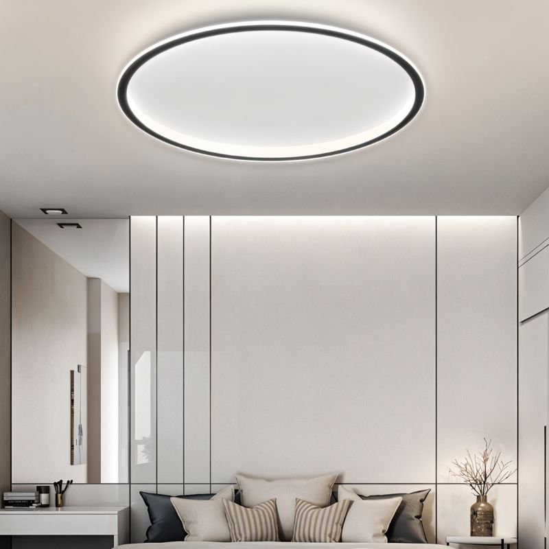 Modern Ultra-thin Round Low Ceiling Light View 14