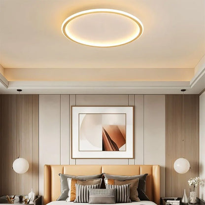 Modern Ultra-thin Round Low Ceiling Light View 17