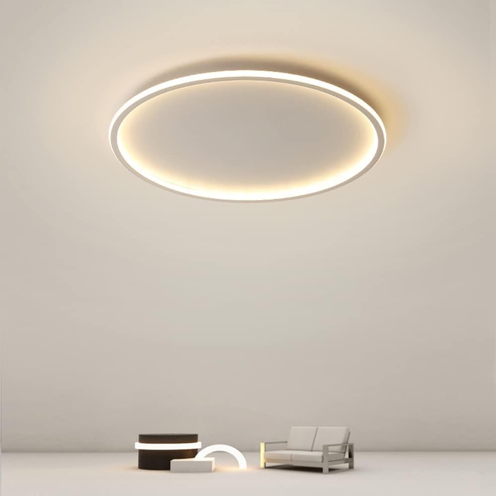 Modern Ultra-thin Round Low Ceiling Light View 26