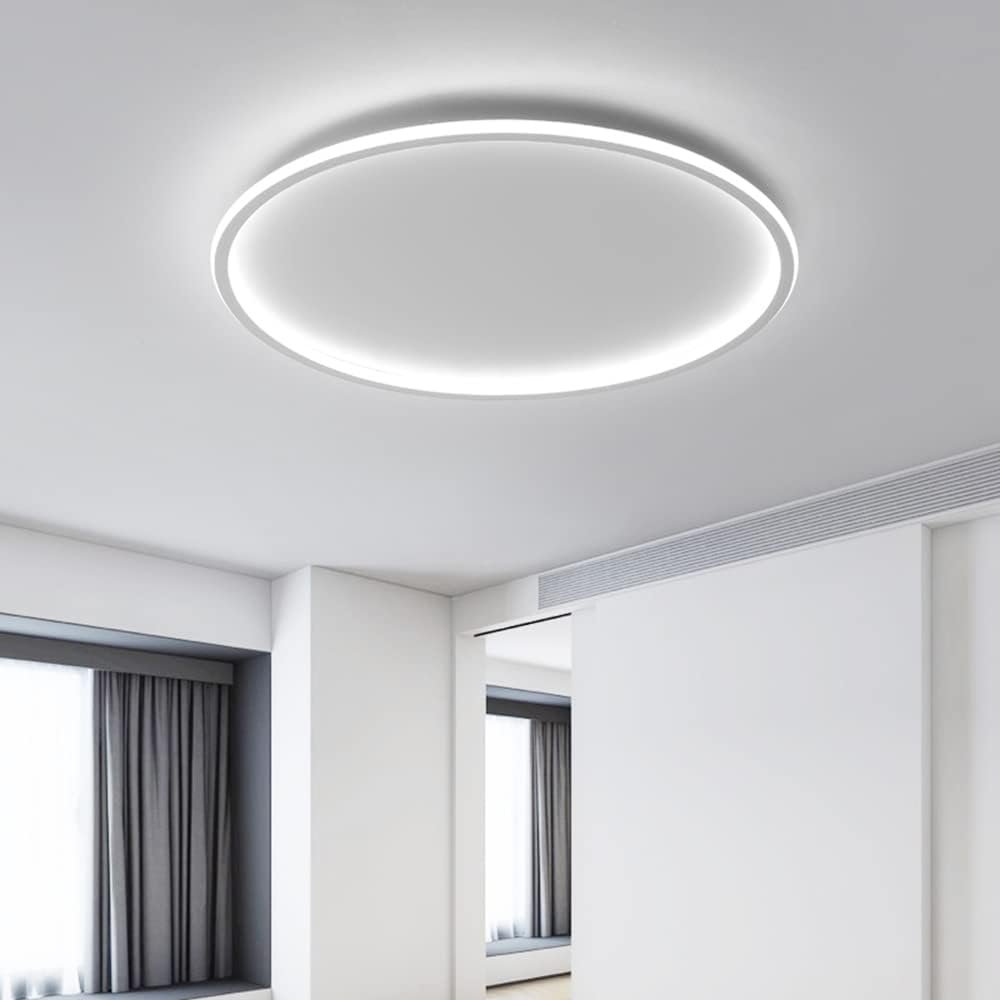 Modern Ultra-thin Round Low Ceiling Light View 29
