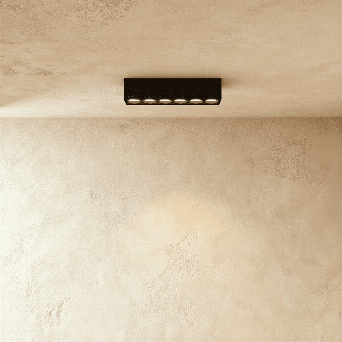 Modular Aluminum Magnetic Track Light System Spotlight Full