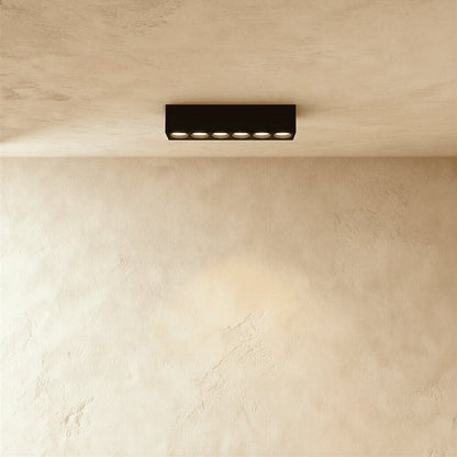 Modular Aluminum Magnetic Track Light System Spotlight Full