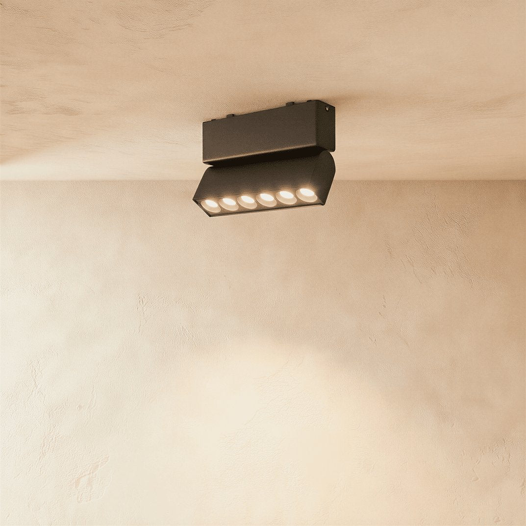 Modular Aluminum Magnetic Track Light System Spotlight View 13