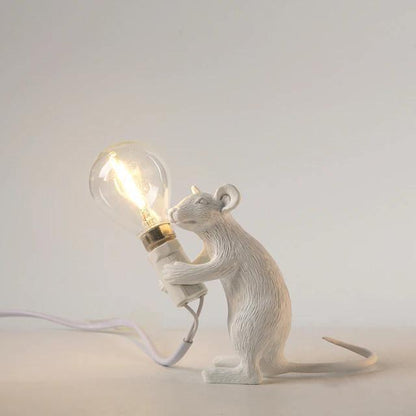 Playful Table Lamp in Unique Mouse Design | Creative Decoration Lighting for Home