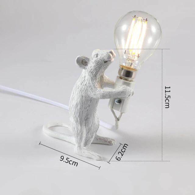 Playful Table Lamp in Unique Mouse Design | Creative Decoration Lighting for Home