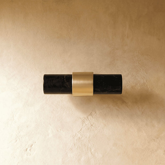 Natural Marble Cabinet Knob Pull Bar Cylindrical Hero