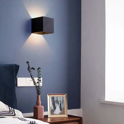Nexu Modern Adjustable Square Outdoor Wall Lamp LED Angle