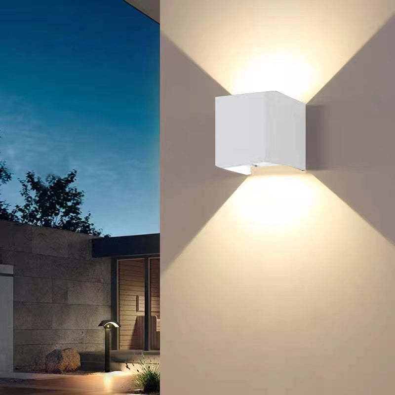 Nexu Modern Adjustable Square Outdoor Wall Lamp LED Full