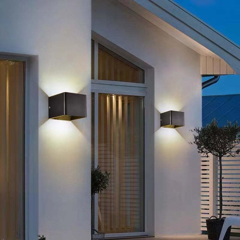 Nexu Modern Adjustable Square Outdoor Wall Lamp LED View 11