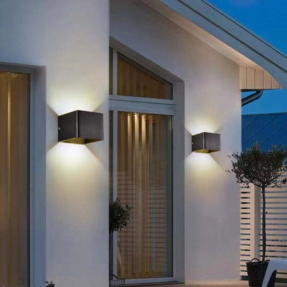 Nexu Modern Adjustable Square Outdoor Wall Lamp LED View 11