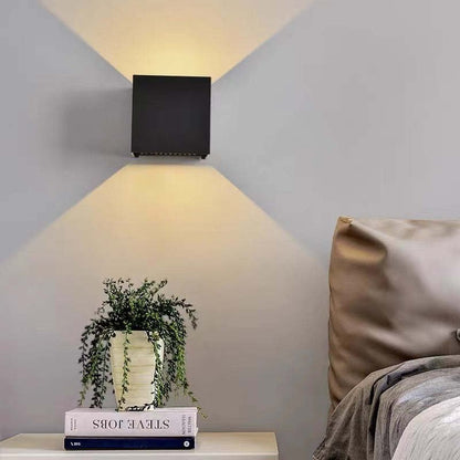 Nexu Modern Adjustable Square Outdoor Wall Lamp LED View 12