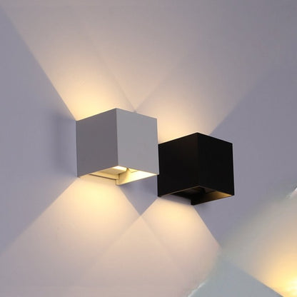 Nexu Modern Adjustable Square Outdoor Wall Lamp LED View 13