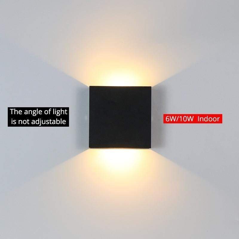 Nexu Modern Adjustable Square Outdoor Wall Lamp LED View 16