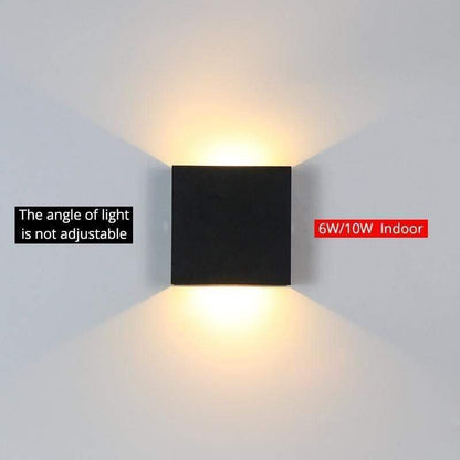 Nexu Modern Adjustable Square Outdoor Wall Lamp LED View 16