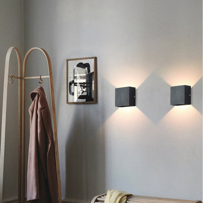 Nexu Modern Adjustable Square Outdoor Wall Lamp LED View 21