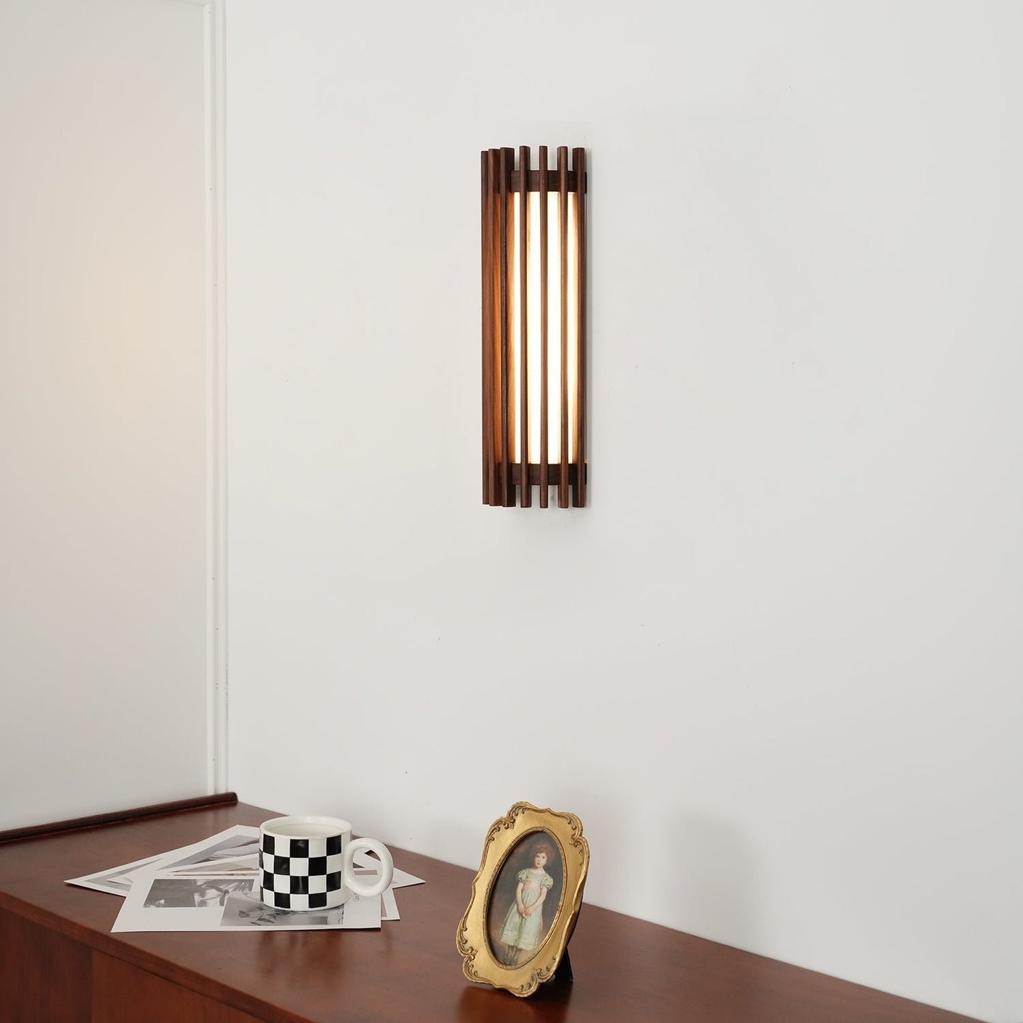 Neyra Walnut Indoor Wall Lamp View 26
