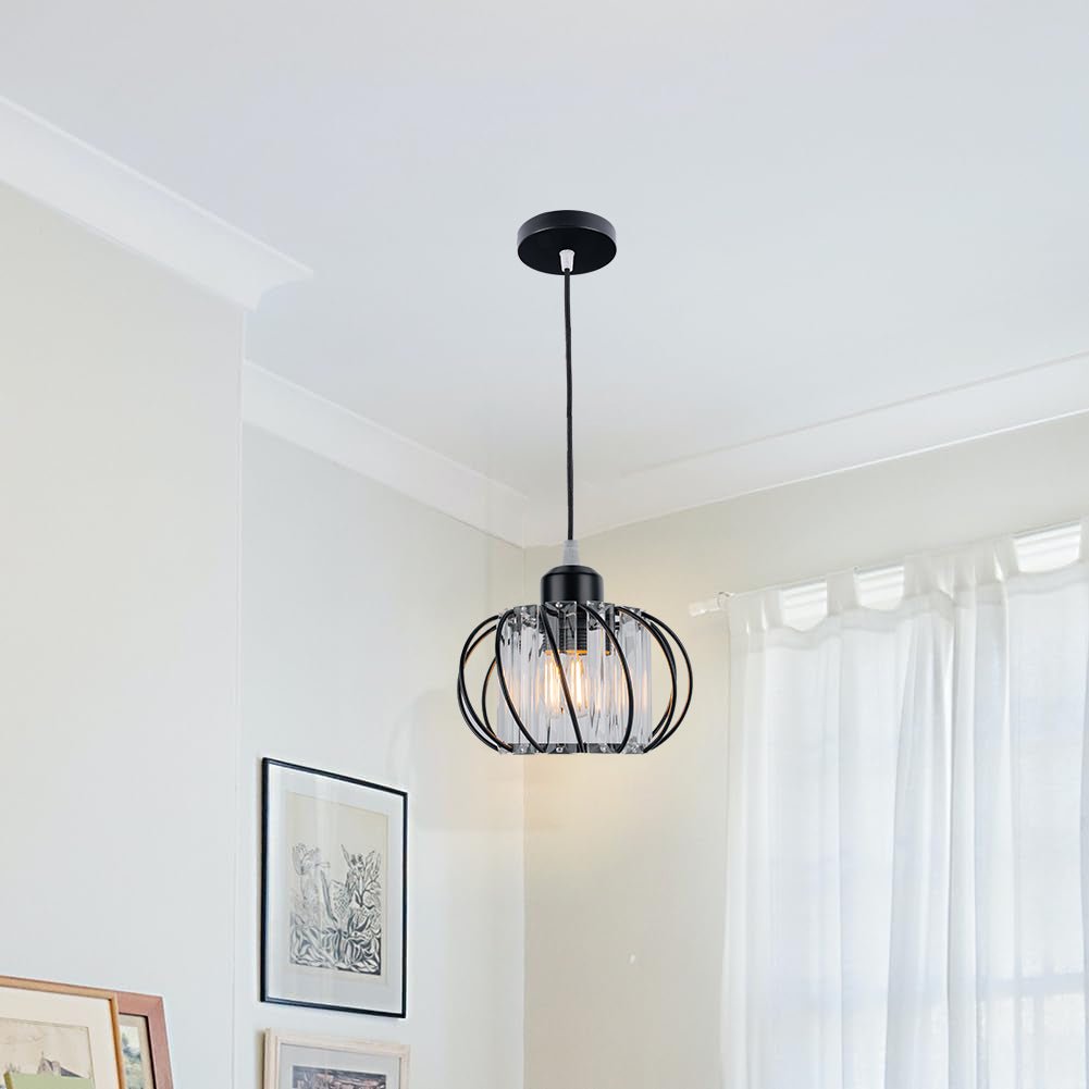 Nordic Simple Globular Glass Hallway Pendant Lighting Lifestyle