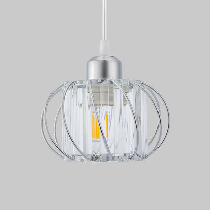 Nordic Simple Globular Glass Hallway Pendant Lighting View 26