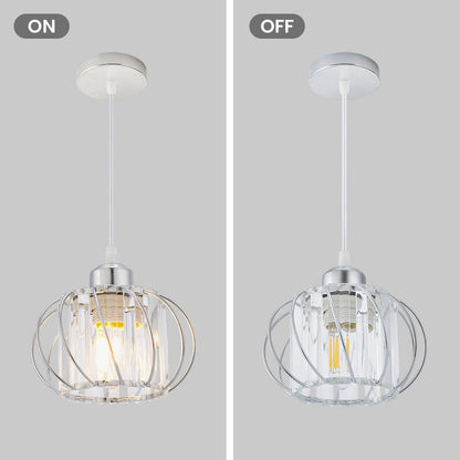 Nordic Simple Globular Glass Hallway Pendant Lighting View 29